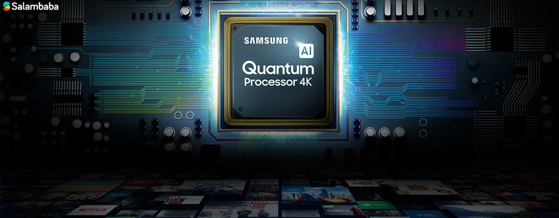 تلویزیون سامسونگ Q90R - پردازنده Quantum Processor 4K